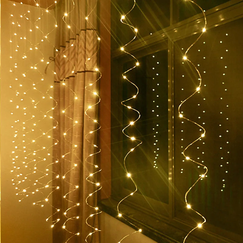 3MX2M LED Waterproof Remote-control 8 Modes Fairy Lights USB