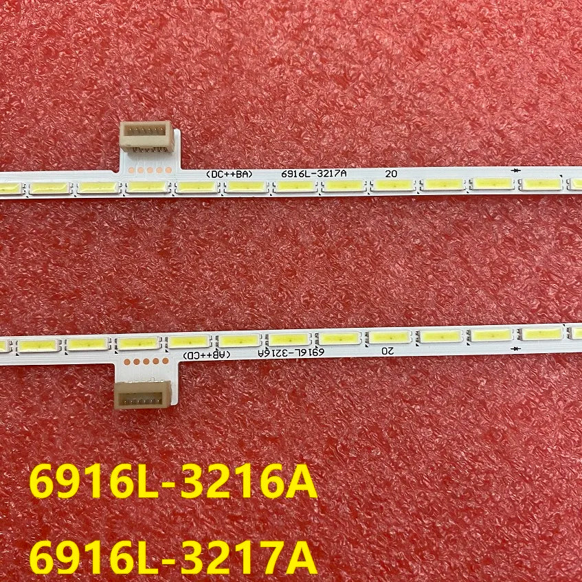 LED Backlight Strip for 2pcs/set LED backlight for Dell U3219Q LM315WR1 SSB2 6916L-3216A 6916L-3217A 315A46 R
