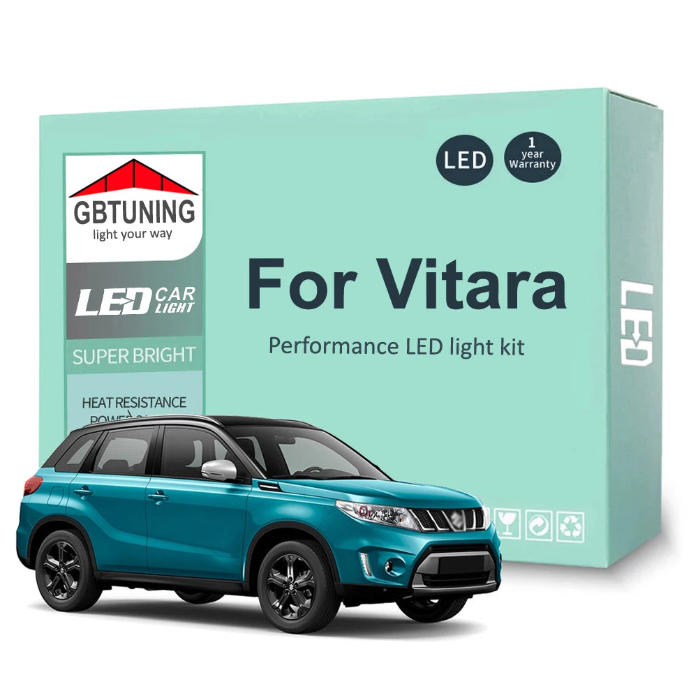 LED Interior Light Bulb Kit For Suzuki Vitara For Grand Vita