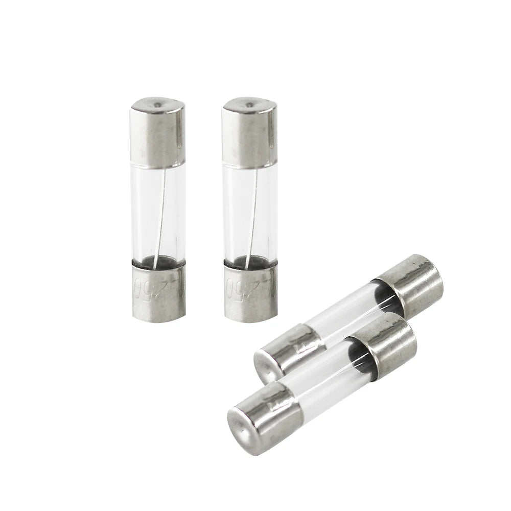 100Pcs/Set 5x20mm Quick Blow Glass Tube Fuse Assorted Kits F