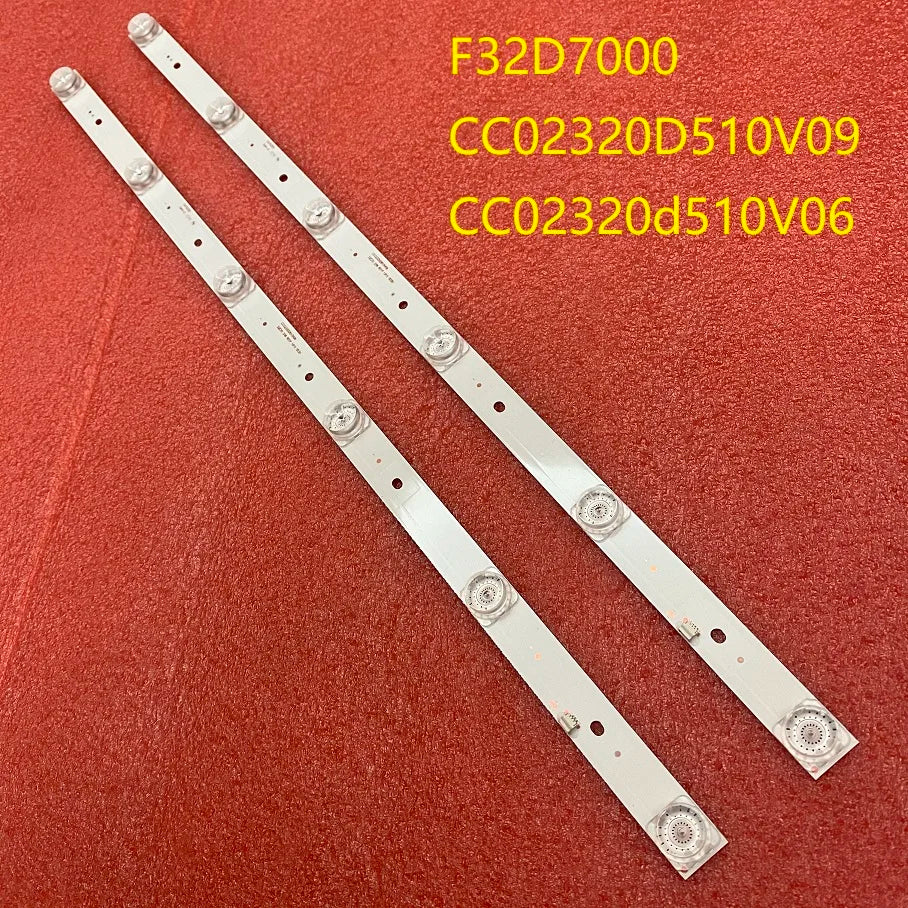 LED Backlight Strip for F32D7000 TI3211DLEDDS LSF320HN08-M02 CC02320D510V09 CC02320d510V06 32E20 2X6 HDA9232