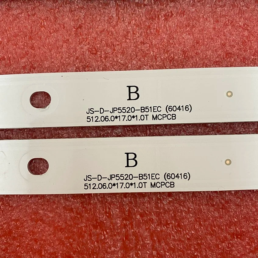 LED Backlight Strip for 10pcs LED Backlight Strip for AKAI AKTV551 AKTV5512TS JS-D-JP5520-A41EC B51EC C51EC