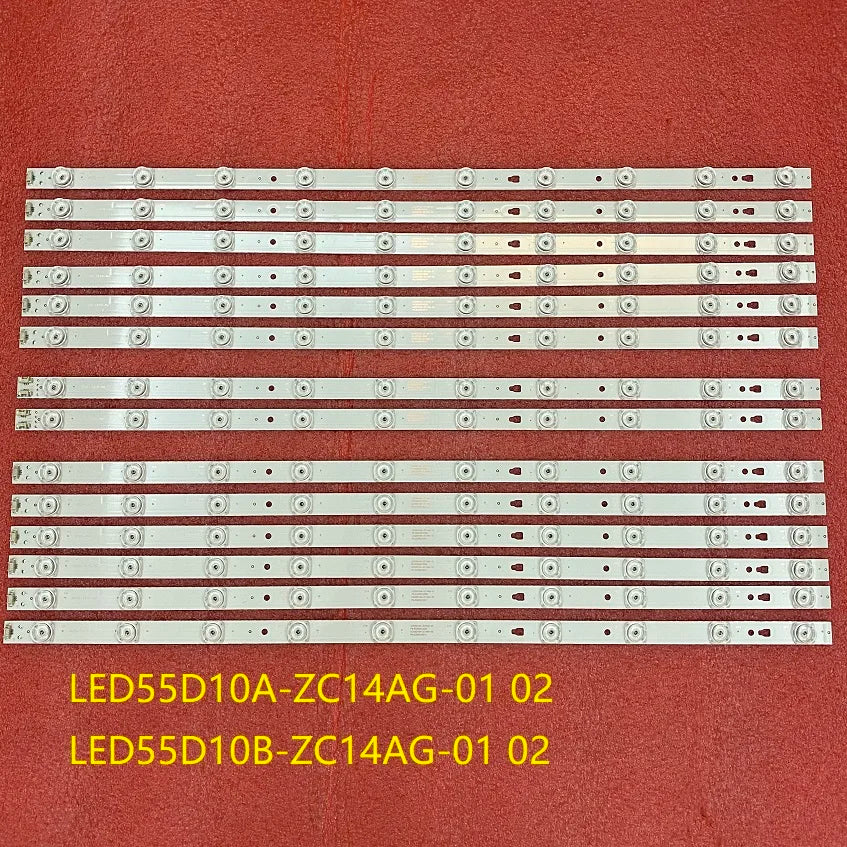 LED Backlight Strip for Telefunken TF-LED55S16T2SU TF-LED55S37T2SU LT-55UE76 LS55H510X H55V6000 LED55K36U