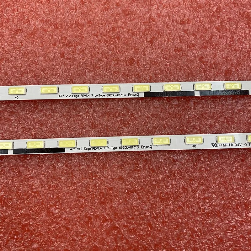 LED Backlight Strip for(2)For Panasonic TX-L47E5B 47LM615S 47LT560E TV 47LS4500 47LM620T 47LM620S 47LS579C