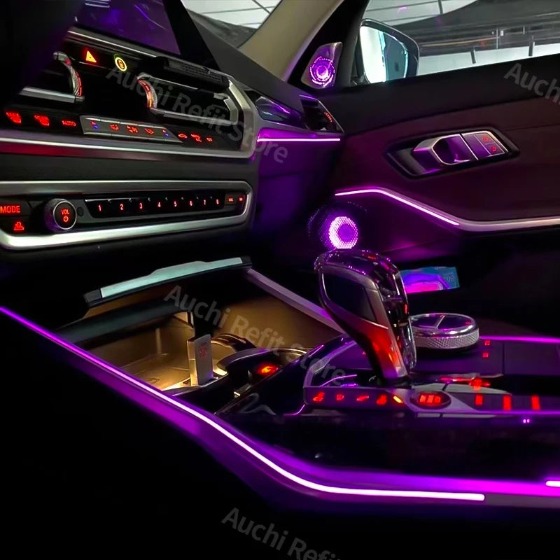 11 Colours Center console Saddle light For BMW New 3/4 Serie