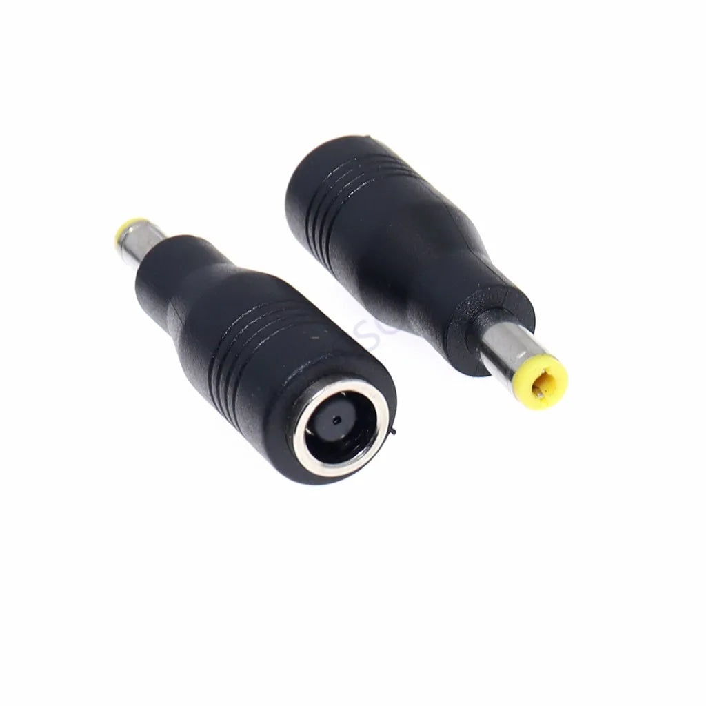DC 7.4x5.0mm Female to 5.5x2.5mm Power Adapter Plug Converte