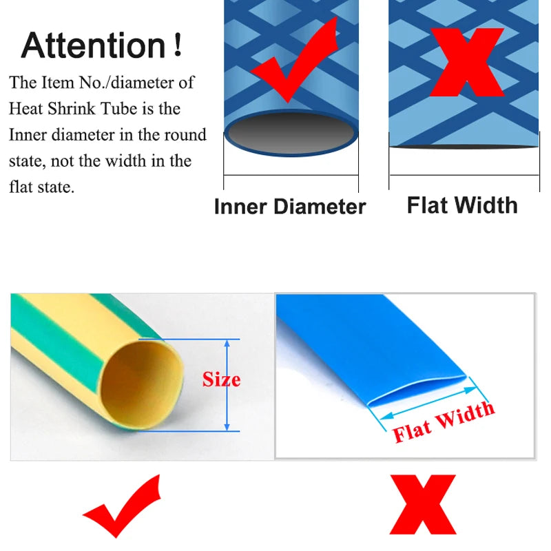 10 METER/LOT BLACK 1/2/3/4/5/6/8/10/10/12/14/16/18/20mm Heat