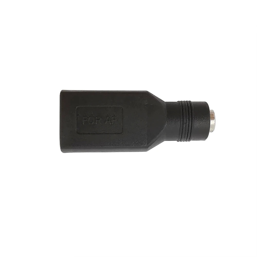 2Pcs DC Power 5.5x2.1mm Female To USB Female Adapter 5V DC J