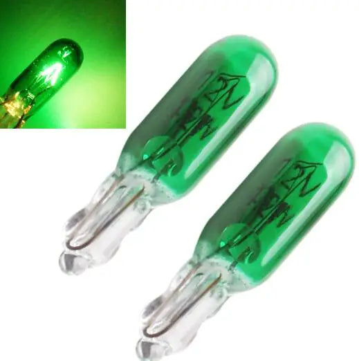 10/20pcs T5 W3W LED Bulbs Car Interior Light Dashboard Warning Indicator Wedge 12V Auto Instrument Lamp Signal Lamp Accessories