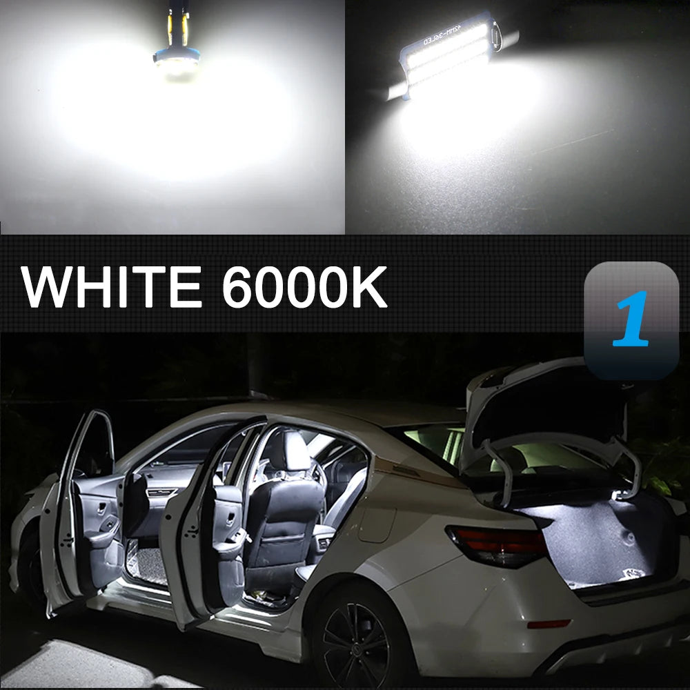 Car Interior LED Lights Canbus For Nissan Qashqai J10 J11 20