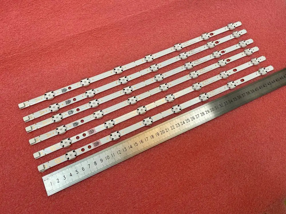 LED Backlight Strip for Kit 6pcs LED Strip For Toshiba 49U5663DB 49U6863DB 49R6010 49U5863DB LUX0149003