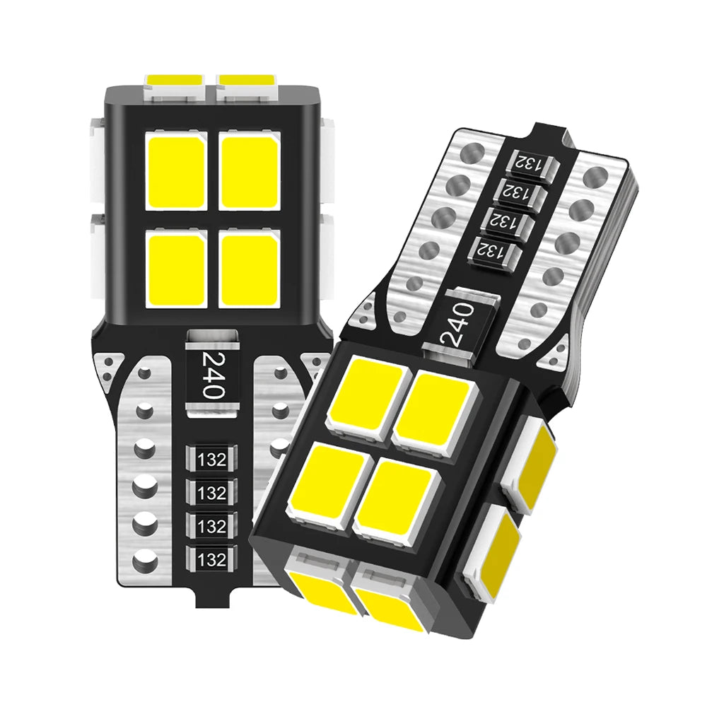 AUXITO T10 Car LED Bulb W5W LED Canbus 194 168 2825 Lamp Car Interior Light Reading Golve Box Trunk Auto Lamp White 6000K 12V