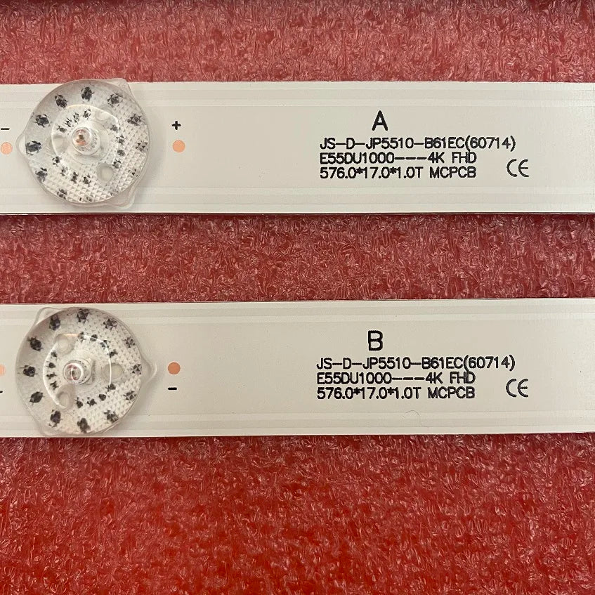 LED Backlight Strip for Akai CTV5584 ICARUS ICCURVE55-4K DU55-1000 PEERLESS 55 Smart TV 5530