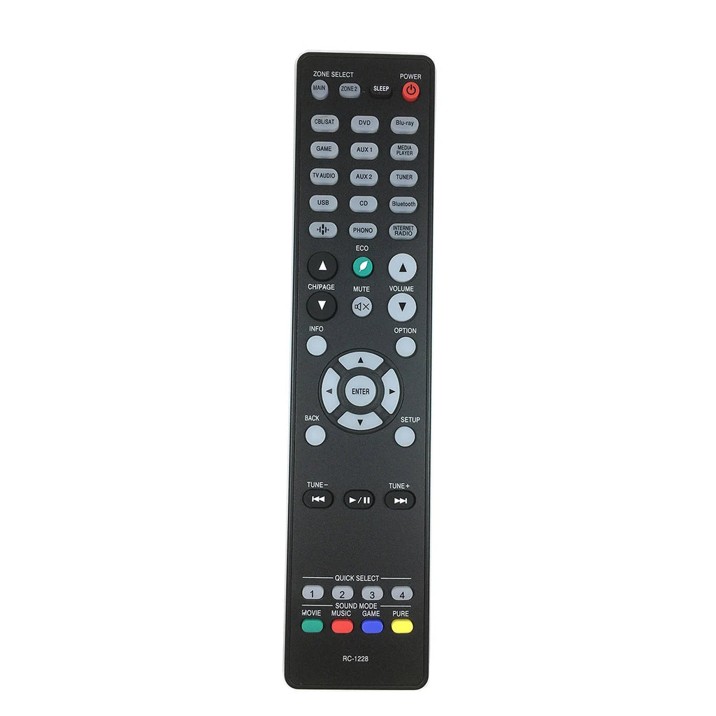 LED Backlight Strip for RC-1228 Replace Remote for Denon AV Receiver AVR-X3600H AVR-X2600H - Replacement TV