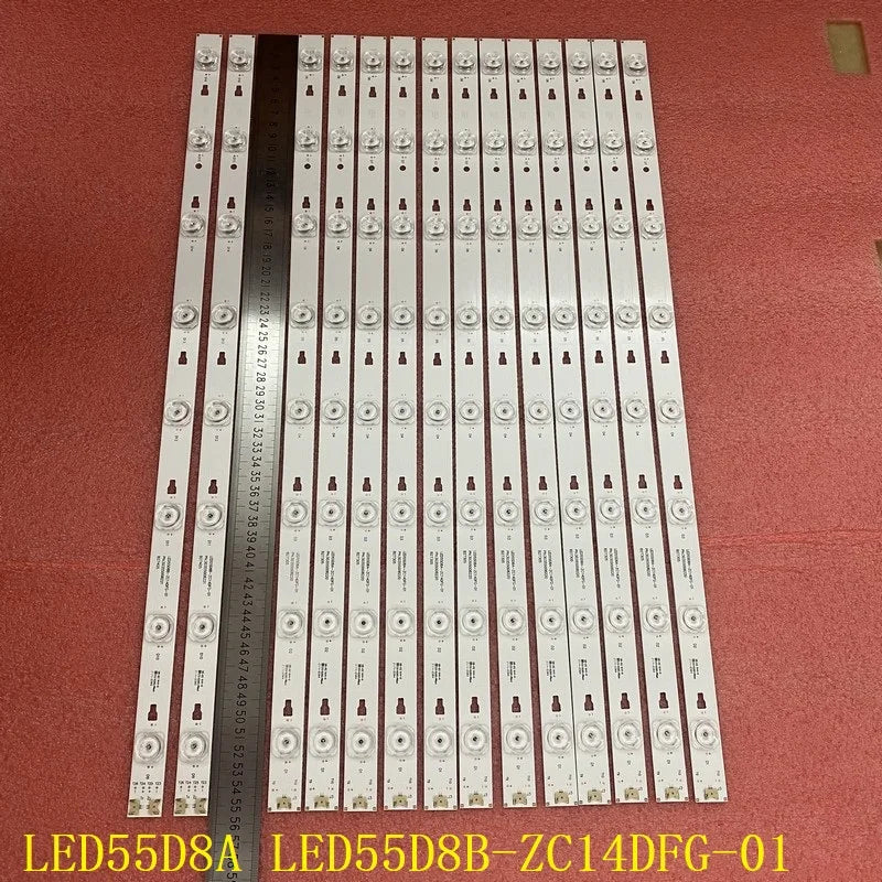 LED Backlight Strip for 14pcs/set LED bar for Haier LE55U6500U LS55AL88A72 D5551A LED55D8B