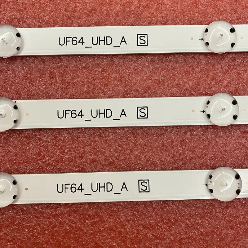 3pcs 8LED LED Backlight Strip for TV UF64_UHD_A HC430DGN-SLN