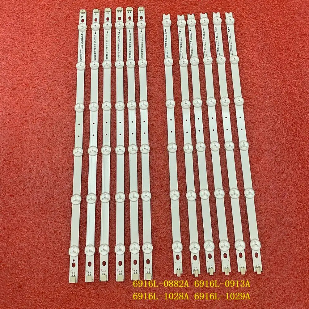 LED Backlight Strip for 12 PCS/set LED Backlight Strip for TV 42LM340T 42LM3700 42LS3400 42LM3400 6916L-0882A