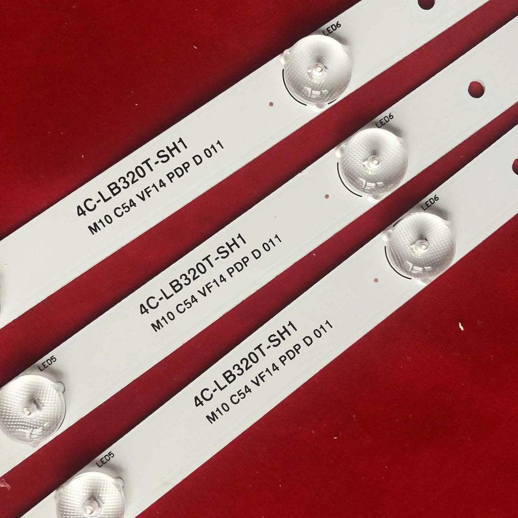 LED Backlight Strip for L32F3309B L32F3307B LED32C371 LED32B500 32L51 32L53 32A60 LE32D99 32E10 4C-LB320T-SH1