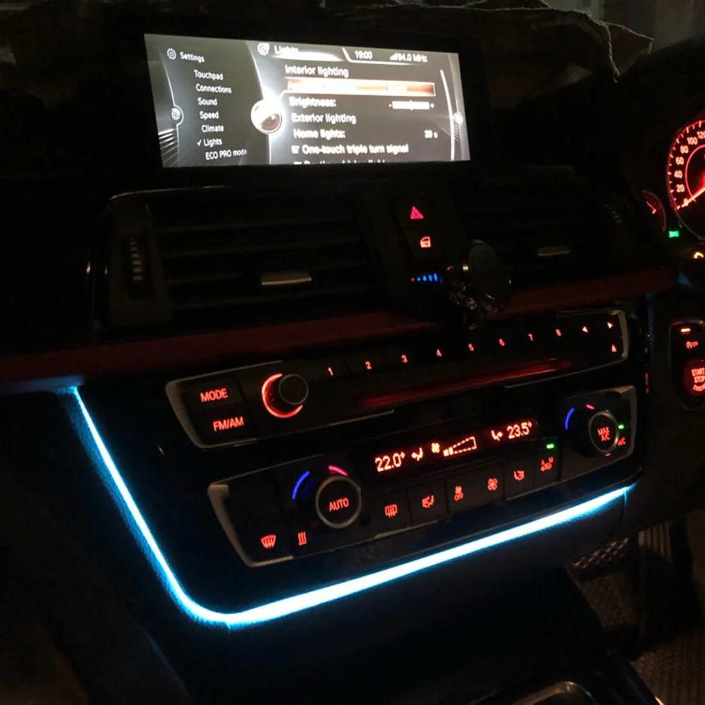 Car LED Dashboard Instrument Cluster Radio Frame Console Cov