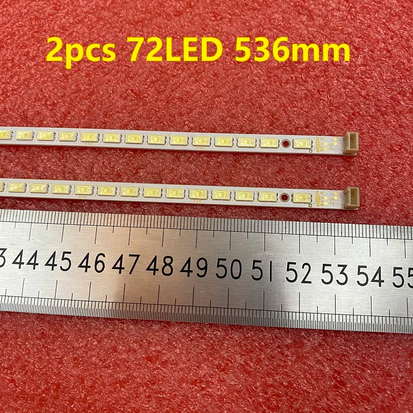 LED Backlight Strip for 2pcs/set 72LED LED Strip for KMC KMC3D42718LED FHD Toshiba 42SL833 42SL863
