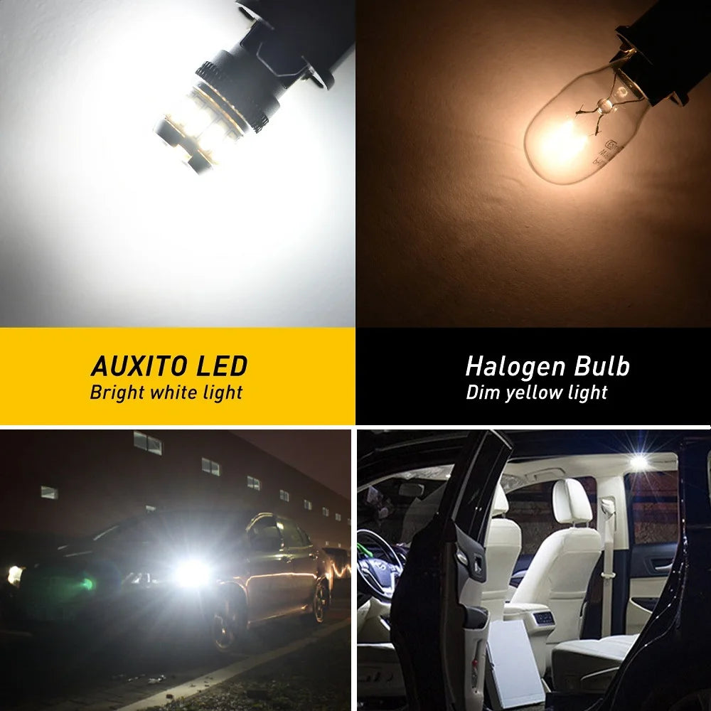 2x W5W LED T10 LED Bulbs Canbus 4014 3020 SMD For Car Parkin