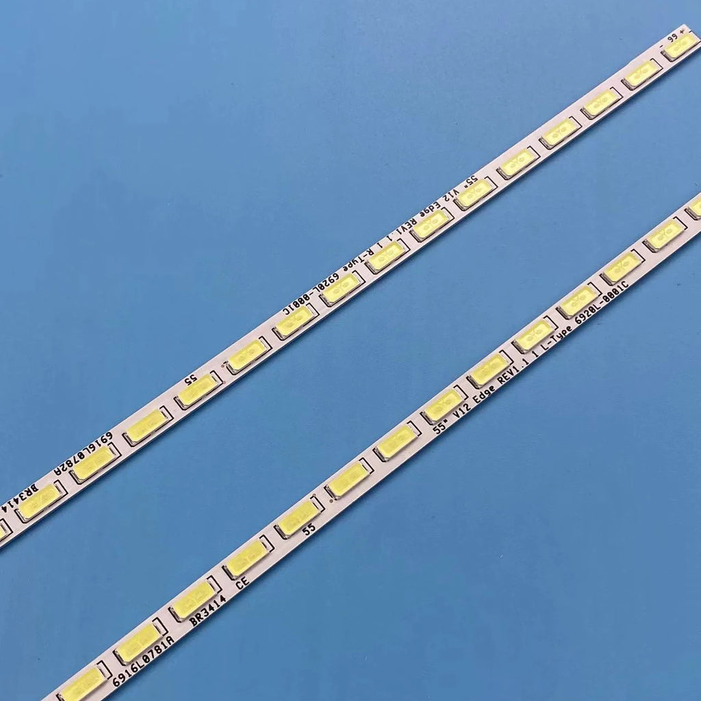 LED Backlight Strip for 2pcs LED Backlight strip For 55LM4600 55LS4500 55G2-UG 55E600Y 55LW6200 6922L-0003A