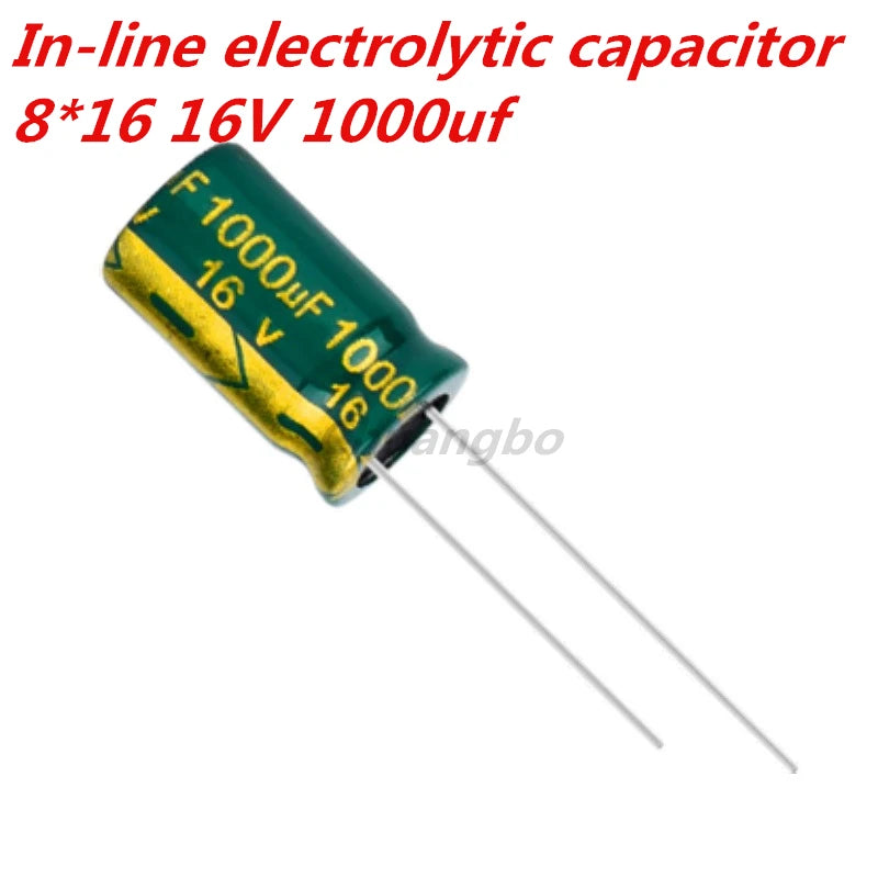 10pcs-20pcs 16V1000UF 1000UF 16V 8 16 low ESR/impedance high