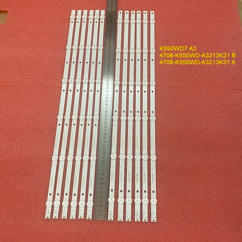 LED Backlight Strip for Full LED Backlight Strip 6LED For 55J2000 55J3500U 55J3500 4078-K550WD-A3213K21