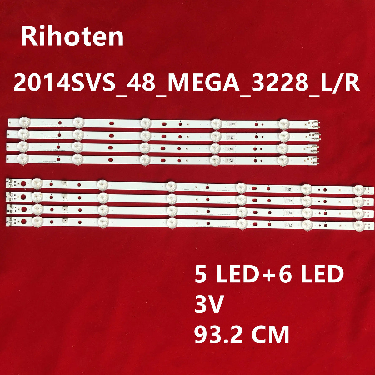 LED Backlight Strip for 1Kit =8pcs LM41-00090Z LM41-00091E BN96-32769A DMGE-480SMA 2014SVS UE48H5003