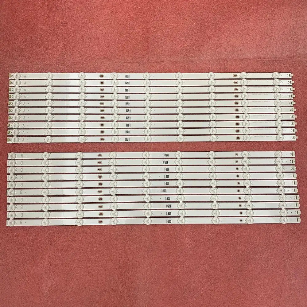 LED Backlight Strip for 20 PCS/set LED Backlight strip for Vizio LAUAQDKV M657-G0 M657-G LB6507N V0 V1_02