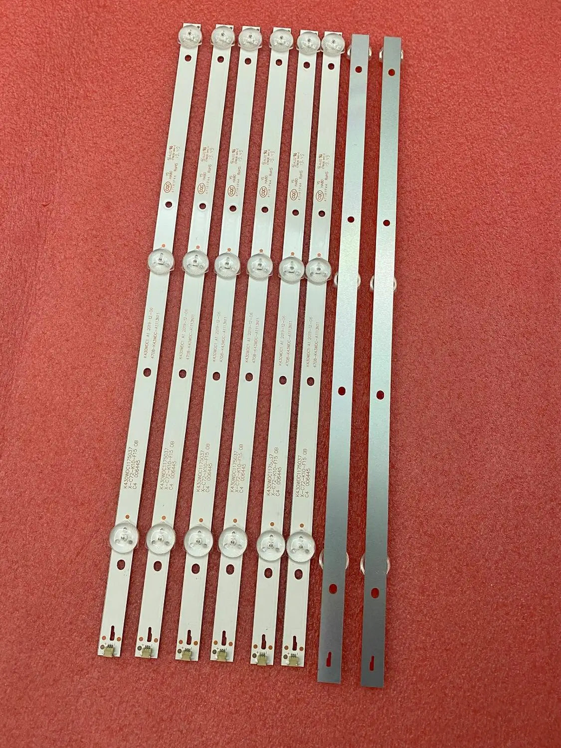 LED Backlight Strip for Kit LED Backlight(8)For 43PFS4012 43PFT4002 43DL4012N 43HFF5952 43PFS4062 K430WDK3