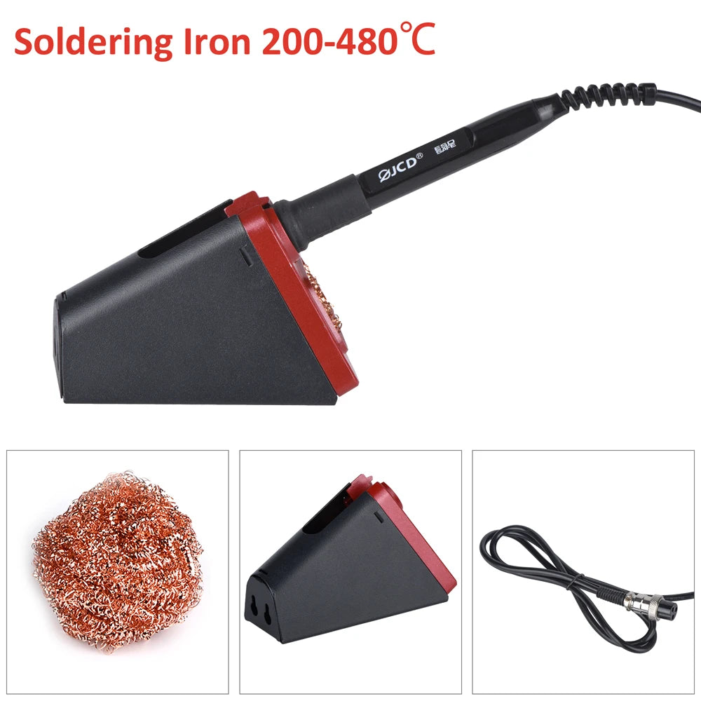 JCD 820 Aluminum Alloy Electric Soldering Iron Stand Holder 