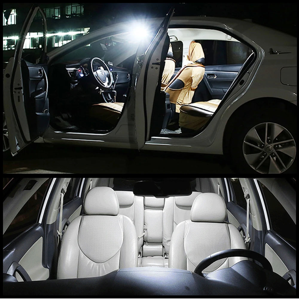Car Interior LED Light Kit For Toyota Land Cruiser Prado 120