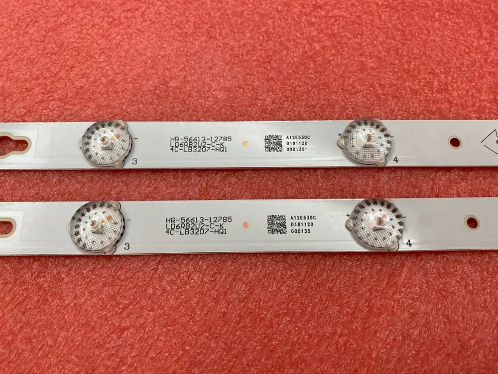 LED Backlight Strip for 2pcs LED Backlight Strip for TELLFUNKEN TF-LED32S19 TCL 32S3750 32S3800 32HR330M07A2