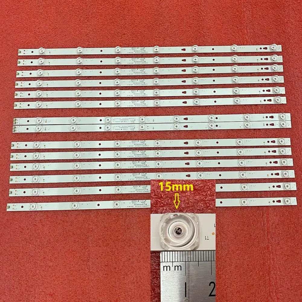 LED Backlight Strip for 14pcs/set LED Backlight Strip for MHDV5533-U4 JVC LT-55C550 LED55D08B-ZC14CG-02