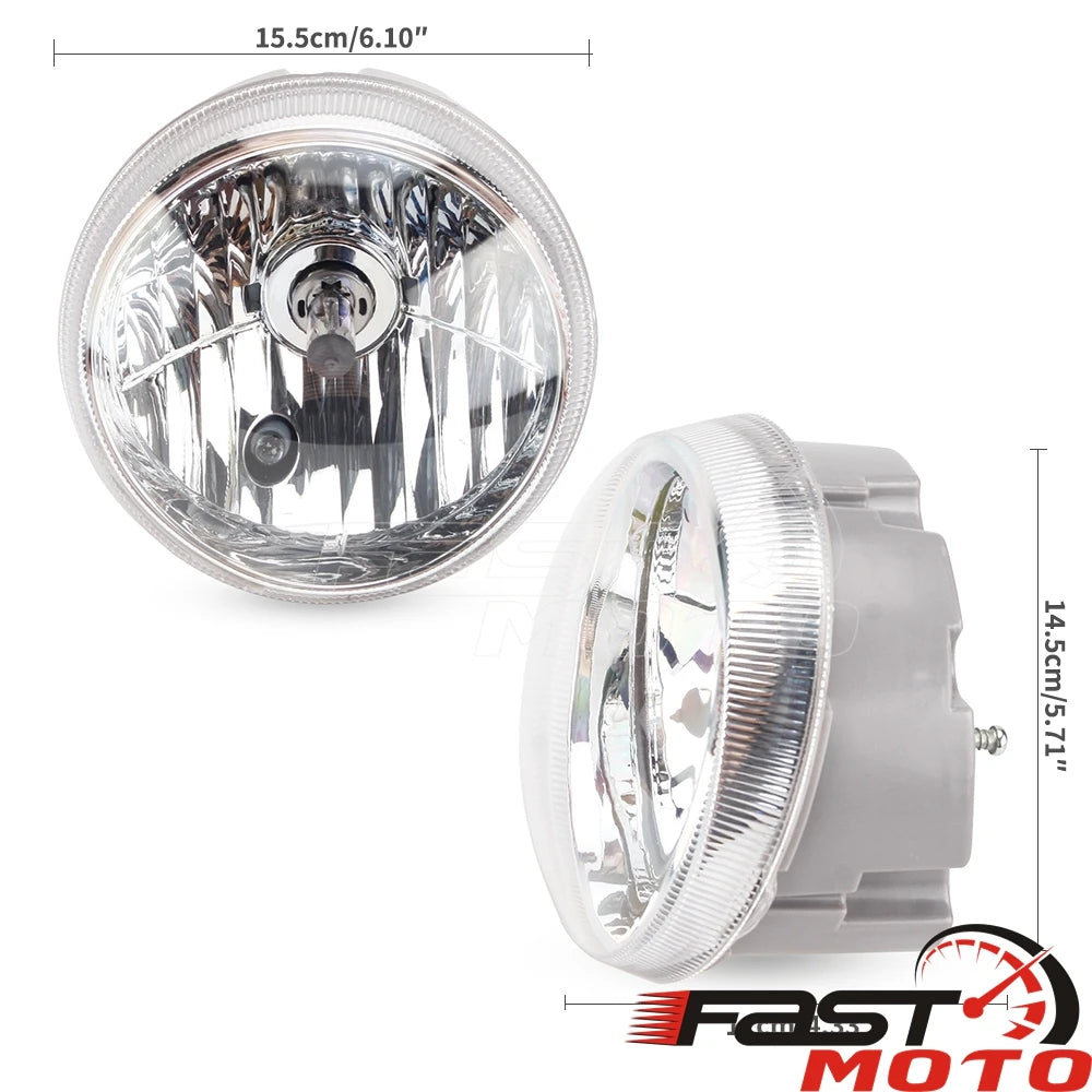 For LX150 LX125 Motorcycle Replacement Front Lamp Headlight 