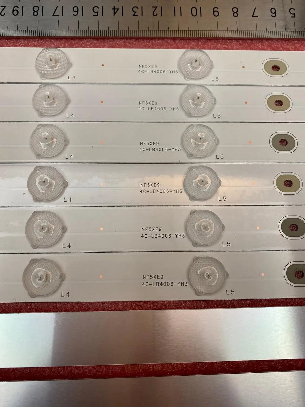 LED Backlight Strip for6LED For Thomson 40FW3323 40FW3253 40FU3253 40FU3253C TV Dl4061 (a)f - Replacement TV