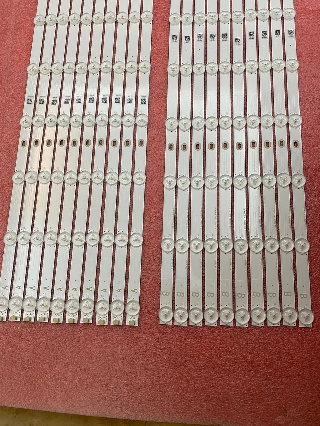 LED Backlight Strip for 20 PCS/set LED Backlight strip for Vizio LAUAQDKV M657-G0 M657-G LB6507N V0 V1_02