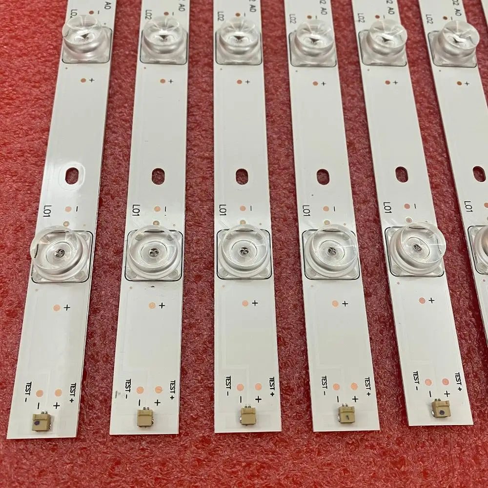 LED Backlight Strip for 12pcs/set LED Backlight Strip For Sharp LC-50CFE5101K LT-50C550 TECHNIKA V500HJ1-PE8