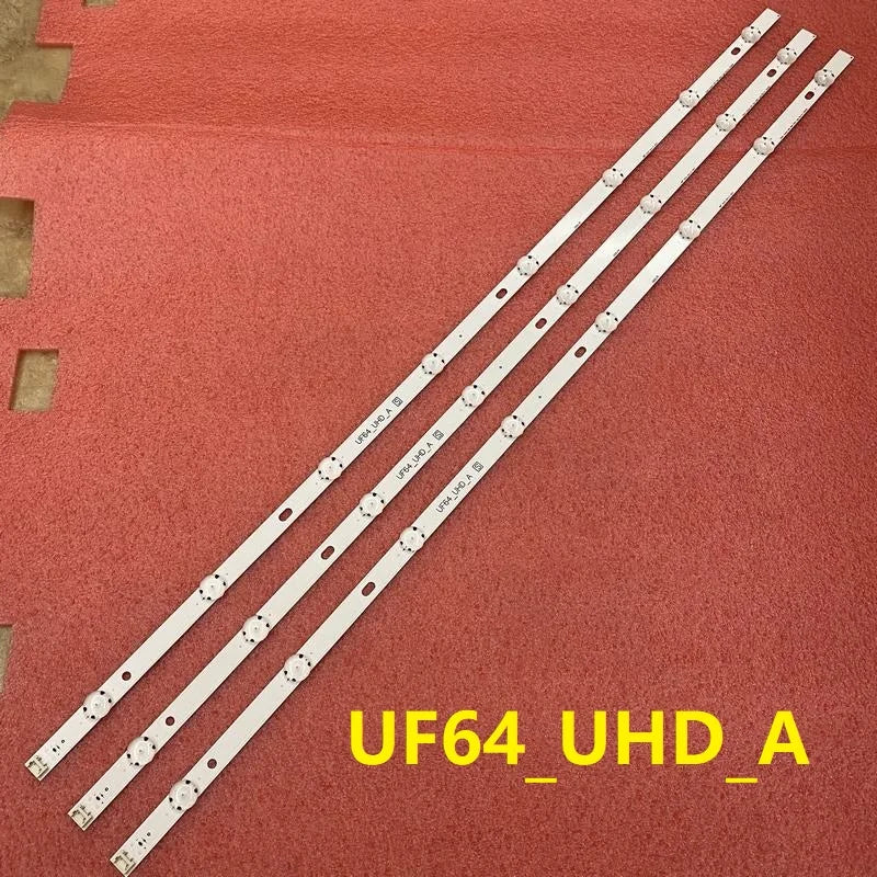 3pcs 8LED LED Backlight Strip for TV UF64_UHD_A HC430DGN-SLN