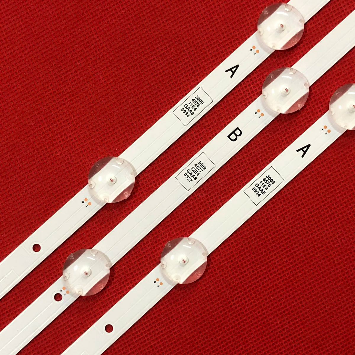 LED Backlight Strip forSET JVC LT-39C770 39" LED TV VES390UNDA-2D-N11 3009 4576 4577 - Replacement TV