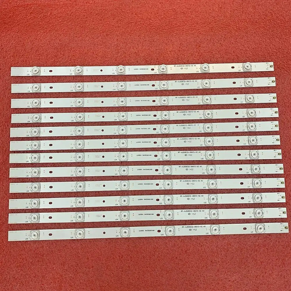 LED Backlight Strip for 12pcs/set LED Backlight Strip For Sharp LC-50CFE5101K LT-50C550 TECHNIKA V500HJ1-PE8
