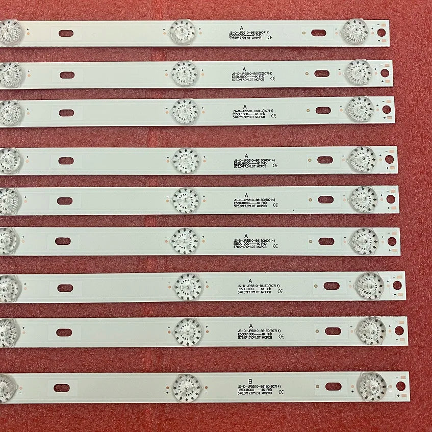 LED Backlight Strip for Akai CTV5584 ICARUS ICCURVE55-4K DU55-1000 PEERLESS 55 Smart TV 5530