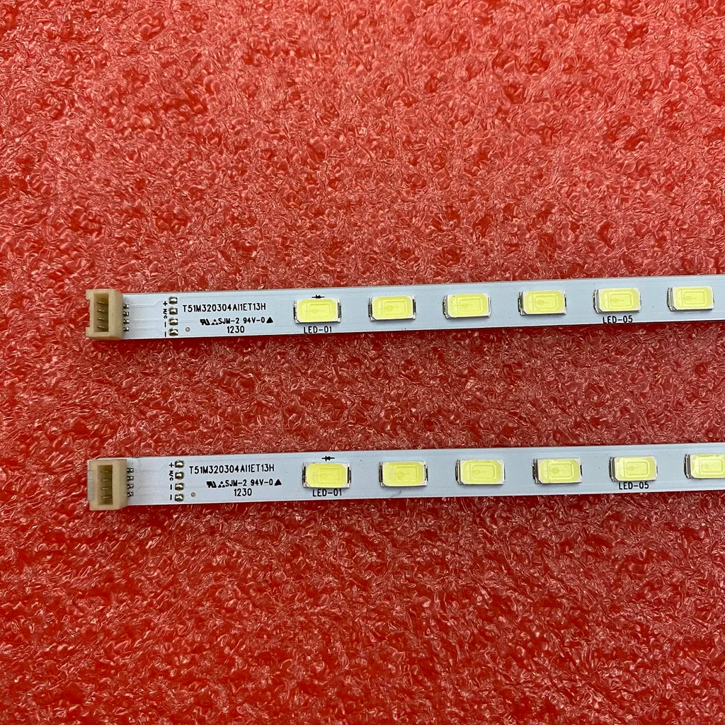 LED Backlight Strip for 2pcs LED backlight strip For T51M320304AI1ET13H 67-725790-0A0 TOT32LB02 LVW320CSTT