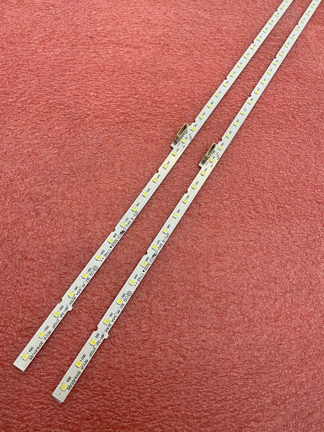 LED Backlight Strip for 2 PCS 54LED LED Backlight Strips Bar for Samsung UN65MU6290VXZA UN65MU6290