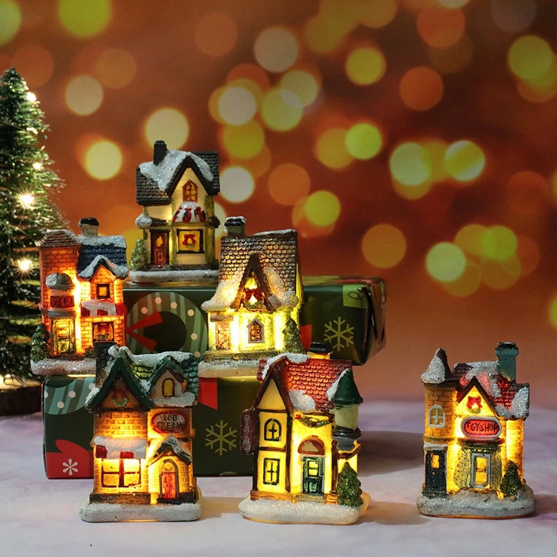 Christmas House Light Decorations For Home Ornaments Kids Xm