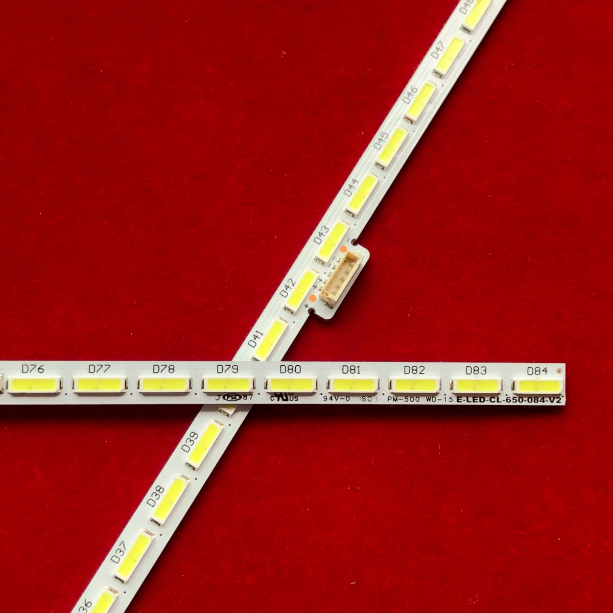 LED Backlight Strip for 65PUS6521/12 65PUS7101/12 65PUS7601/12 65PUT7101/56 65PUT7101/98 TPT650UA-QVN04.U
