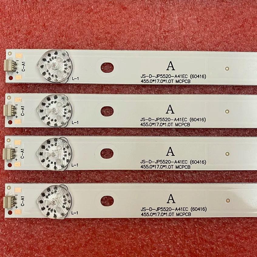 LED Backlight Strip for 10pcs LED Backlight Strip for AKAI AKTV551 AKTV5512TS JS-D-JP5520-A41EC B51EC C51EC
