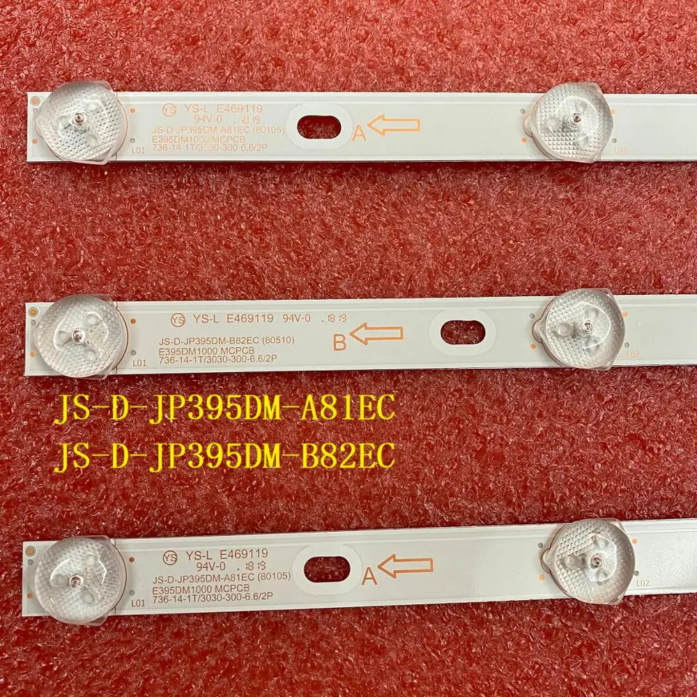 LED Strip for SYSTEMS K40DLJ12F TD K40DLJ12FS 40BF400 JS-D-JP395DM-A81EC B82EC BBK 40LEX-5043/FTP 40LEM-1043