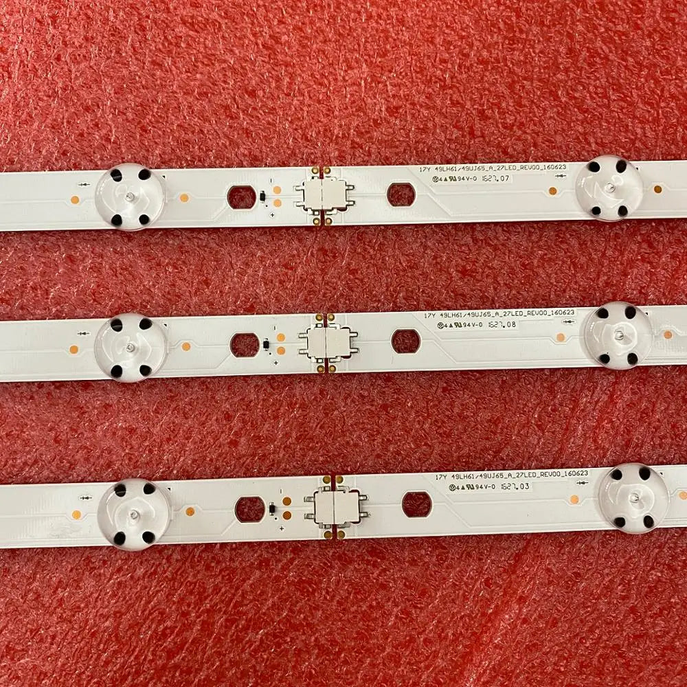 LED Backlight Strip for 6pcs LED Backlight for 49LJ624V-ZC 49UJ701V 49LJ61 49LH61 49UJ65 A B 49UJ651V